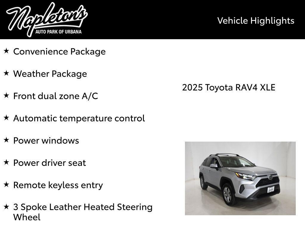new 2025 Toyota RAV4 car, priced at $35,407
