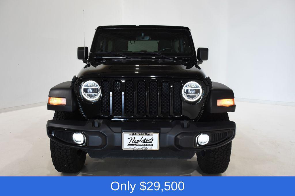used 2022 Jeep Wrangler car, priced at $29,500
