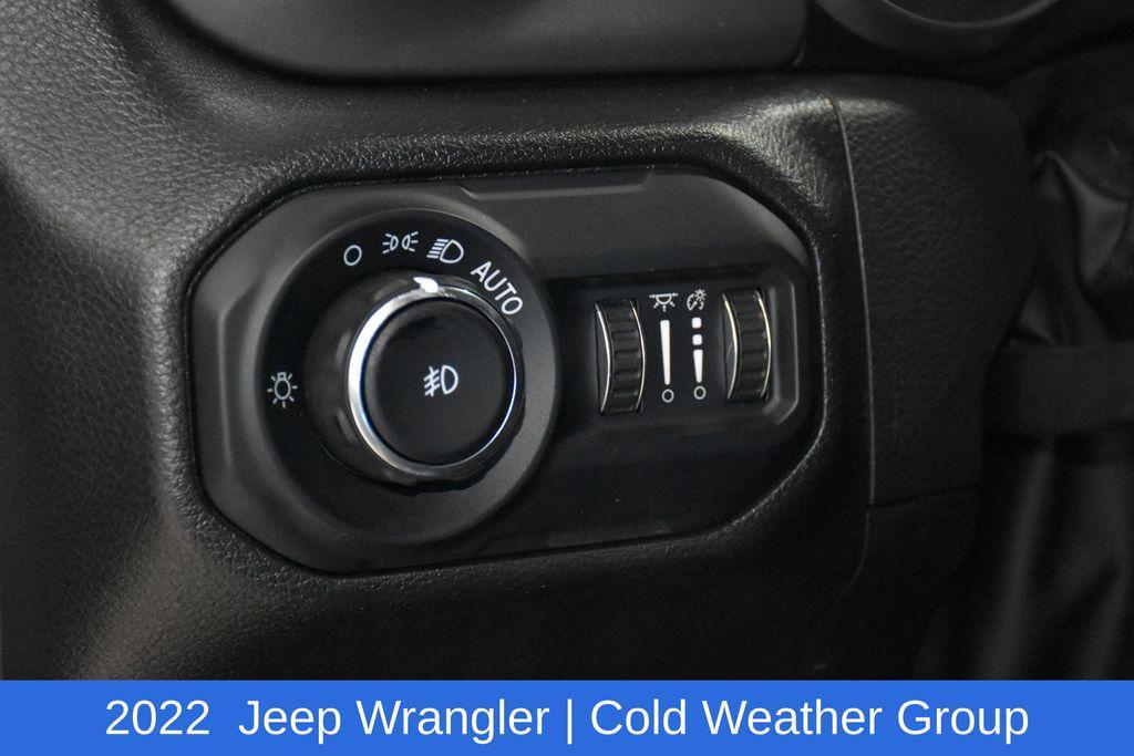 used 2022 Jeep Wrangler car, priced at $29,500