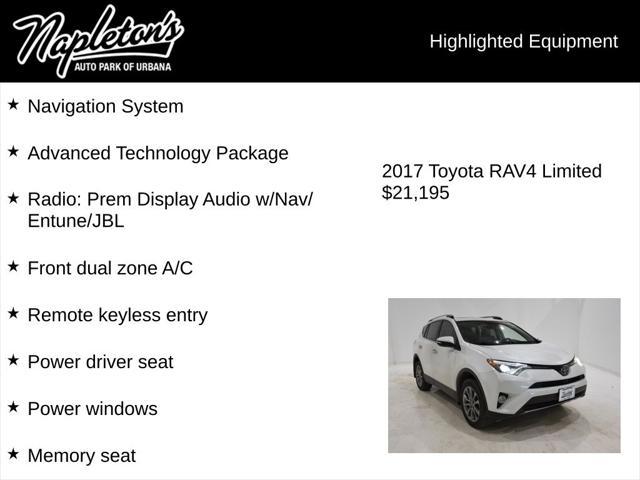 used 2017 Toyota RAV4 car, priced at $21,195