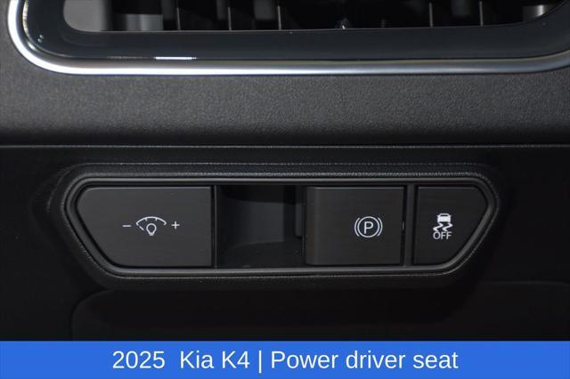 used 2025 Kia K4 car, priced at $26,500