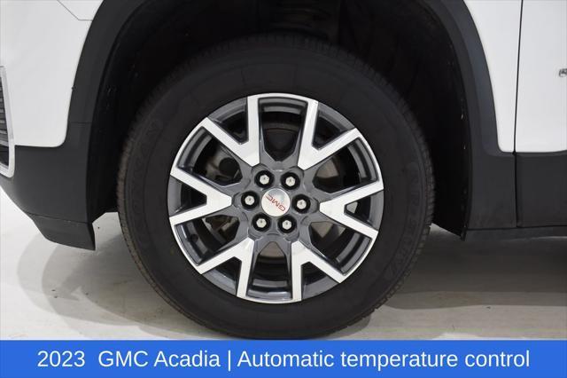 used 2023 GMC Acadia car, priced at $25,500