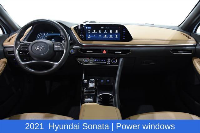 used 2021 Hyundai Sonata car, priced at $17,500