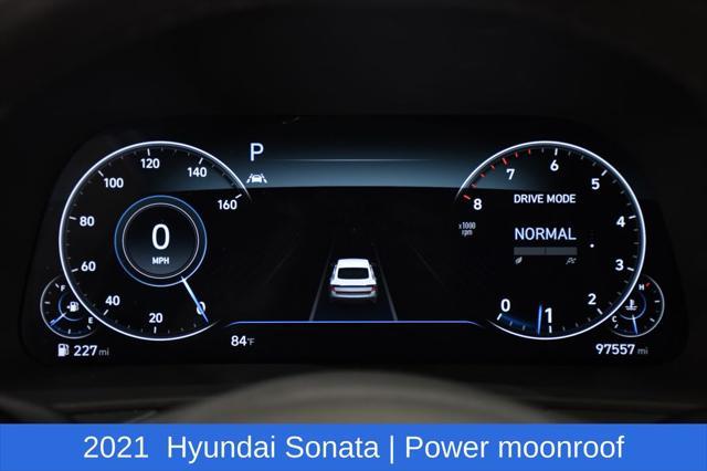 used 2021 Hyundai Sonata car, priced at $17,500