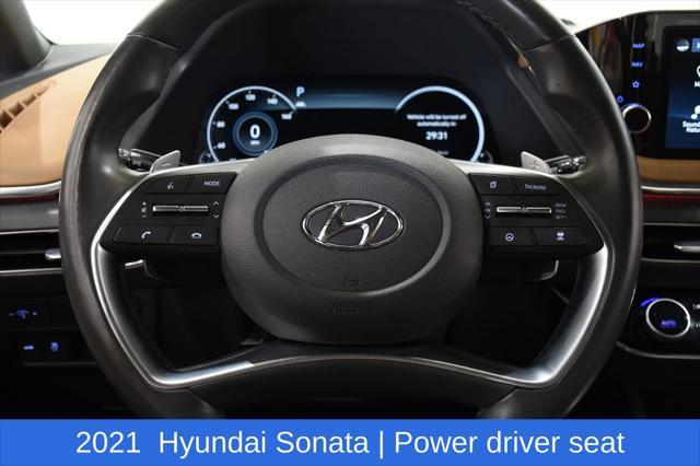 used 2021 Hyundai Sonata car, priced at $17,500