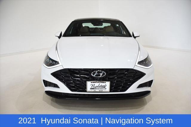 used 2021 Hyundai Sonata car, priced at $17,500