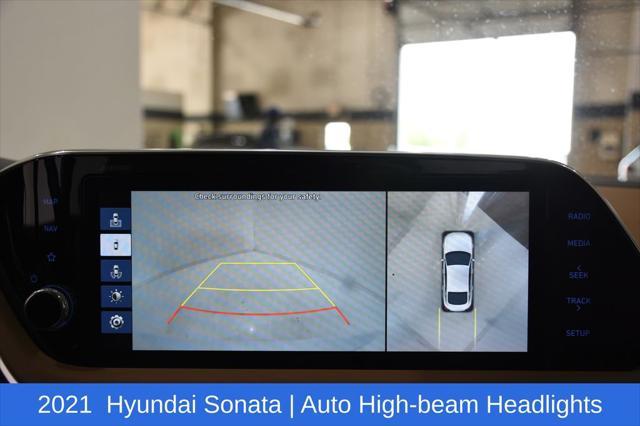 used 2021 Hyundai Sonata car, priced at $17,500