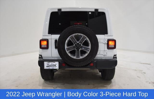 used 2022 Jeep Wrangler Unlimited car, priced at $39,595