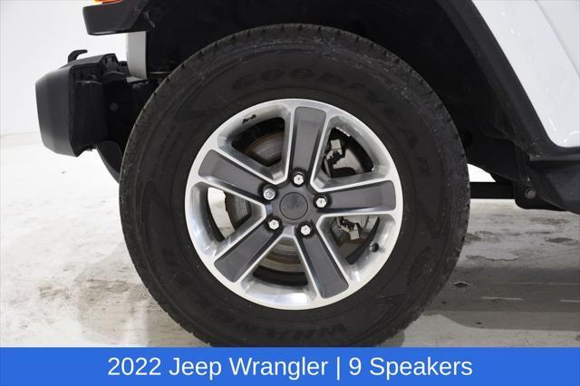 used 2022 Jeep Wrangler Unlimited car, priced at $39,595