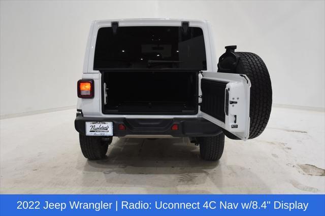 used 2022 Jeep Wrangler Unlimited car, priced at $39,595