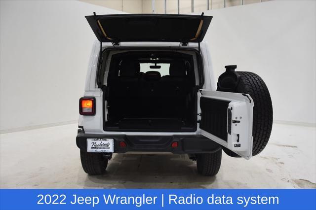 used 2022 Jeep Wrangler Unlimited car, priced at $39,595