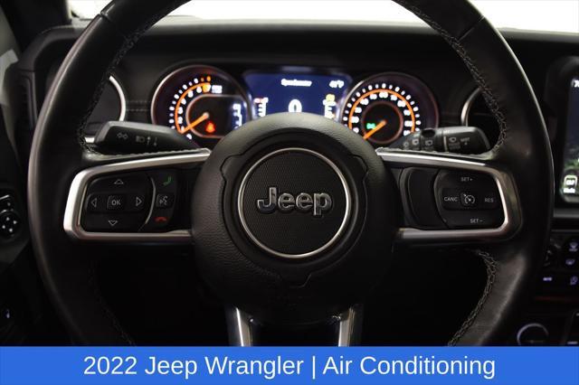 used 2022 Jeep Wrangler Unlimited car, priced at $39,595