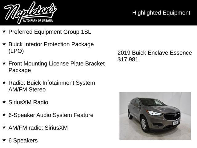 used 2019 Buick Enclave car, priced at $17,981