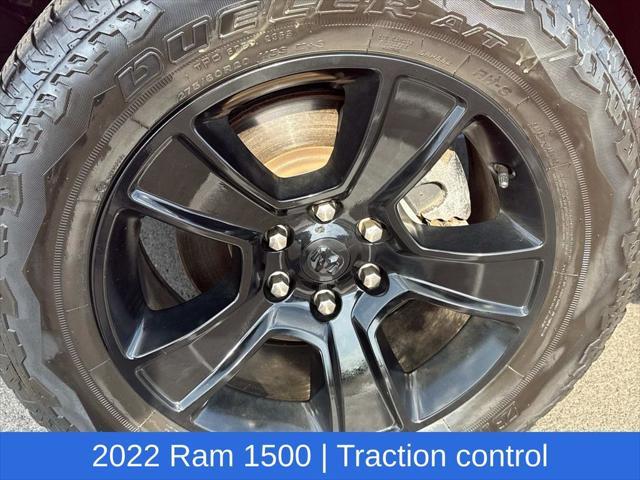 used 2022 Ram 1500 car, priced at $34,687