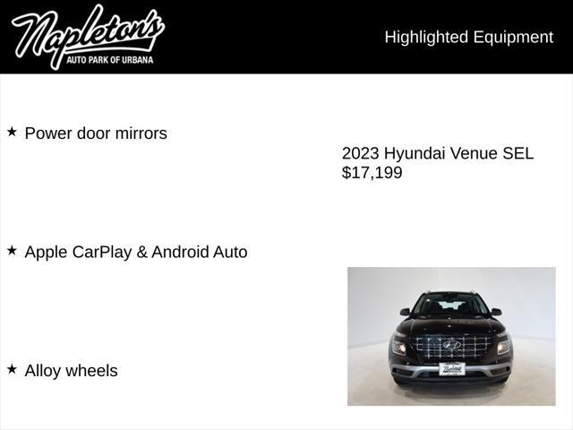 used 2023 Hyundai Venue car, priced at $16,950