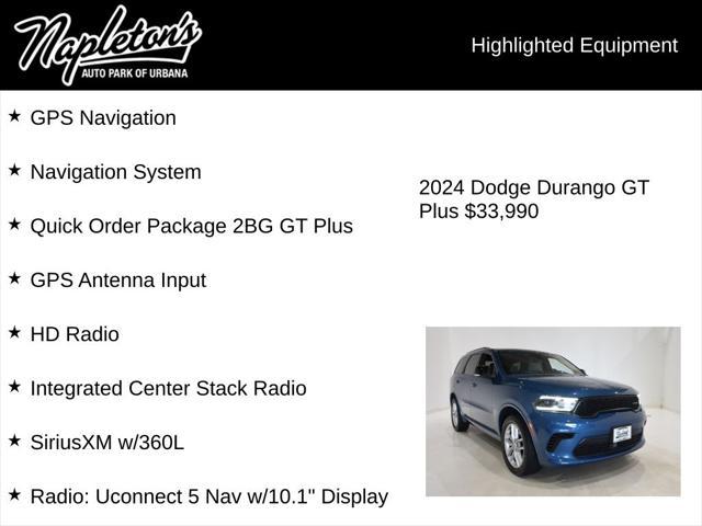 used 2024 Dodge Durango car, priced at $33,990