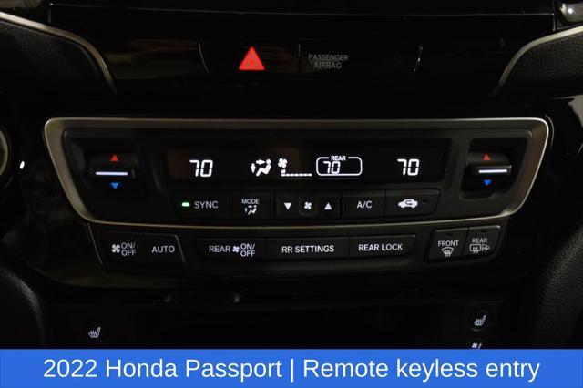 used 2022 Honda Passport car, priced at $27,103