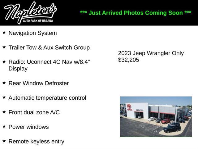 used 2023 Jeep Wrangler 4xe car, priced at $31,816