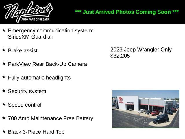 used 2023 Jeep Wrangler 4xe car, priced at $31,816