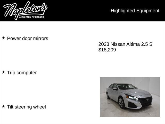 used 2023 Nissan Altima car, priced at $17,995