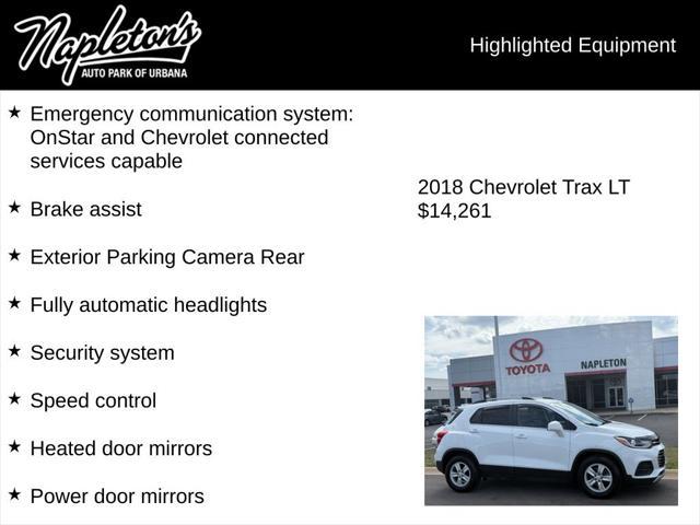 used 2018 Chevrolet Trax car, priced at $13,998
