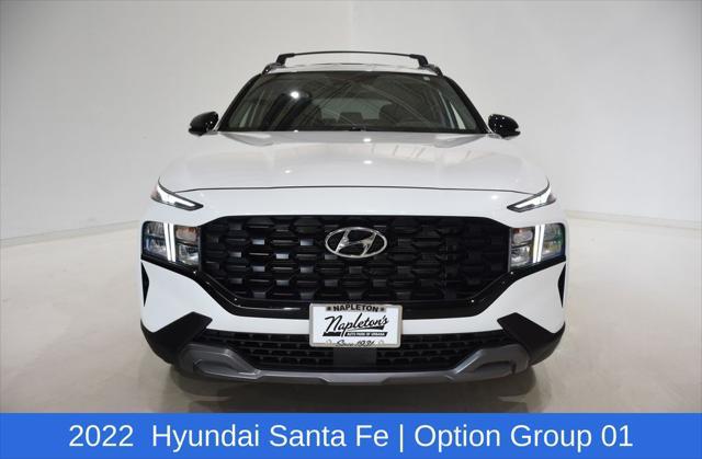 used 2022 Hyundai Santa Fe car, priced at $23,390