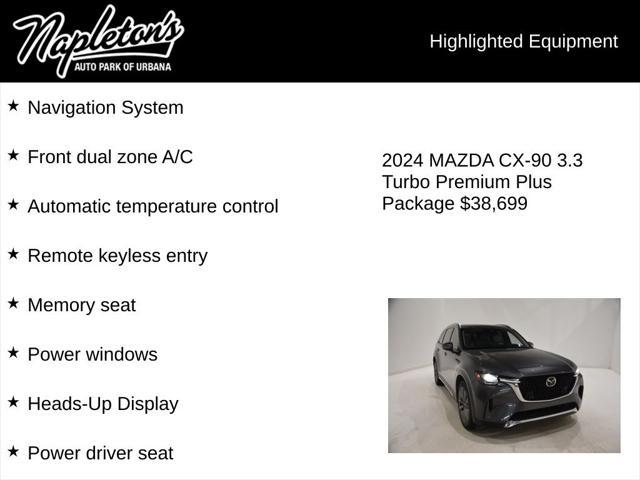used 2024 Mazda CX-90 car, priced at $38,699