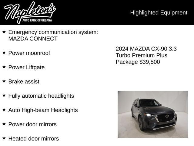 used 2024 Mazda CX-90 car, priced at $39,500