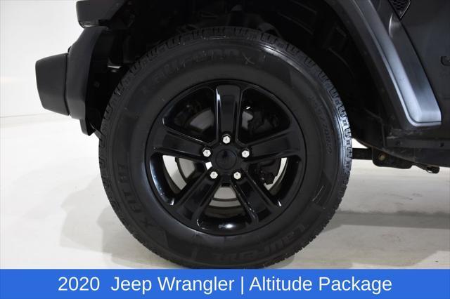 used 2020 Jeep Wrangler Unlimited car, priced at $22,650