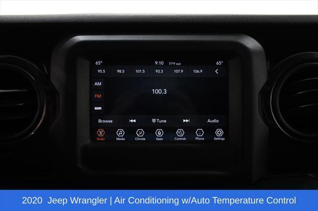 used 2020 Jeep Wrangler Unlimited car, priced at $22,650