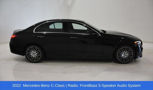 used 2022 Mercedes-Benz C-Class car, priced at $35,900