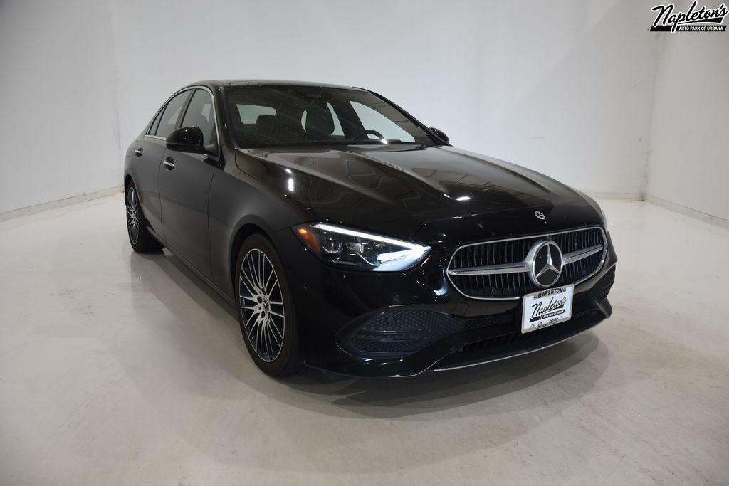 used 2022 Mercedes-Benz C-Class car, priced at $33,899