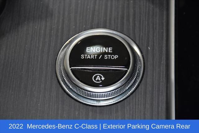 used 2022 Mercedes-Benz C-Class car, priced at $35,900