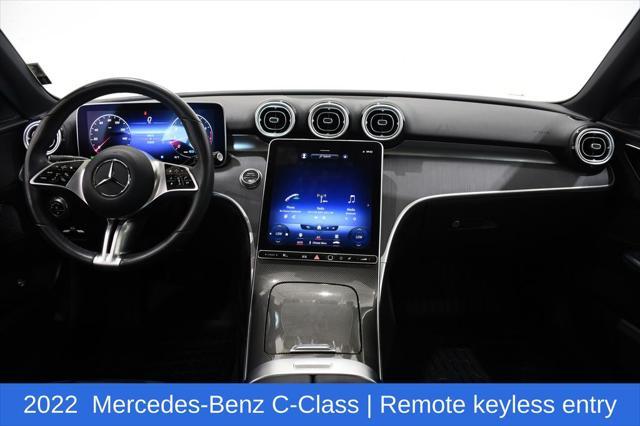 used 2022 Mercedes-Benz C-Class car, priced at $35,900