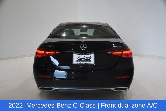 used 2022 Mercedes-Benz C-Class car, priced at $35,900