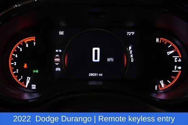 used 2022 Dodge Durango car, priced at $39,500