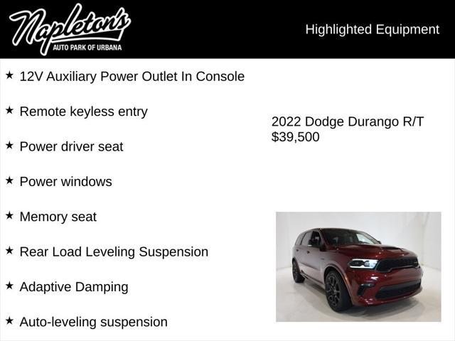used 2022 Dodge Durango car, priced at $39,500