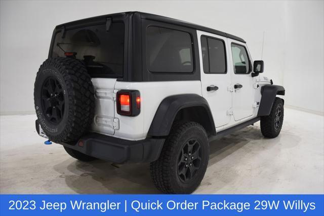 used 2023 Jeep Wrangler 4xe car, priced at $29,981