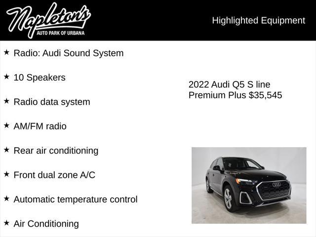 used 2022 Audi Q5 car, priced at $35,545