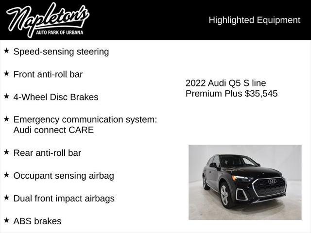 used 2022 Audi Q5 car, priced at $35,545