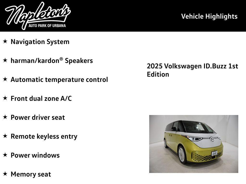 new 2025 Volkswagen ID. Buzz car, priced at $69,171