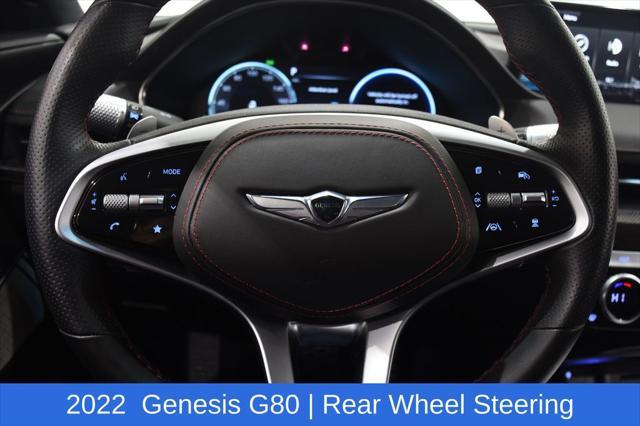 used 2022 Genesis G80 car, priced at $44,205