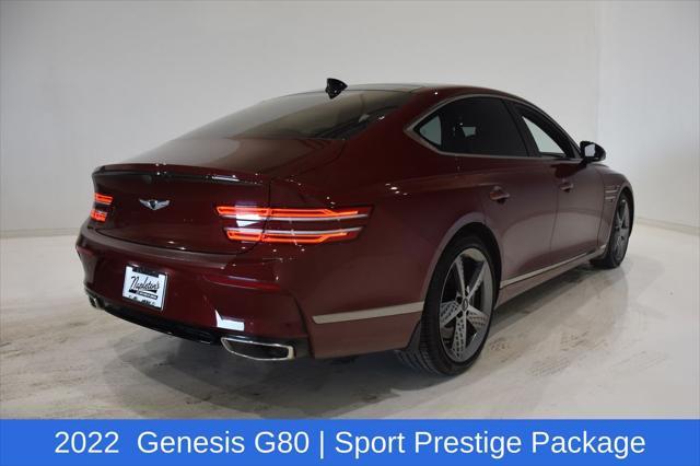 used 2022 Genesis G80 car, priced at $44,205