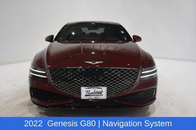 used 2022 Genesis G80 car, priced at $44,205