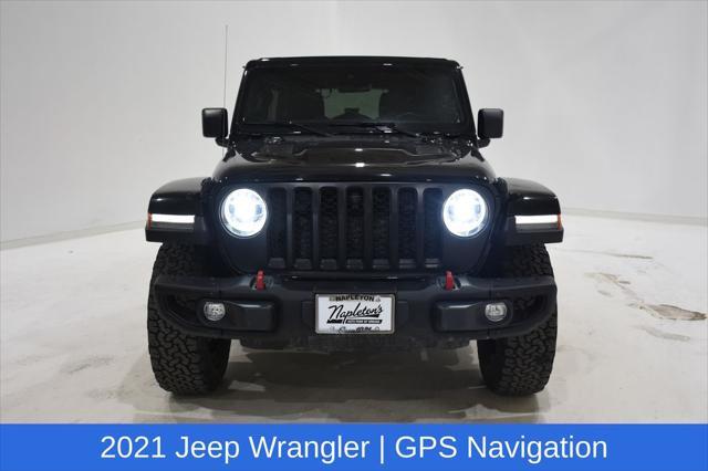 used 2021 Jeep Wrangler Unlimited car, priced at $36,552