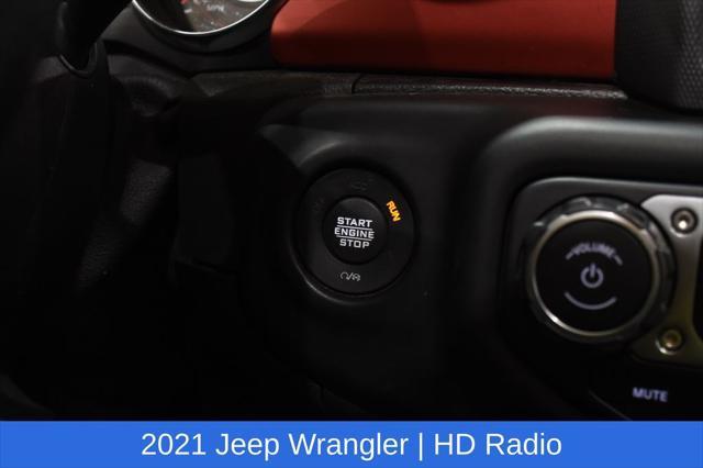 used 2021 Jeep Wrangler Unlimited car, priced at $36,552