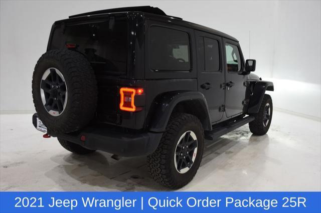 used 2021 Jeep Wrangler Unlimited car, priced at $36,552