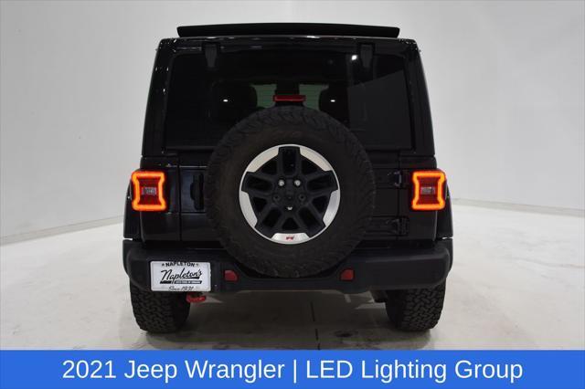 used 2021 Jeep Wrangler Unlimited car, priced at $36,552