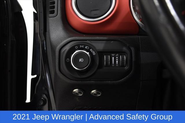 used 2021 Jeep Wrangler Unlimited car, priced at $36,552