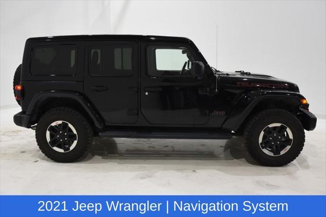 used 2021 Jeep Wrangler Unlimited car, priced at $36,552